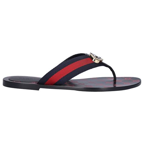 gucci flip flops blue|gucci inspired flip flops.